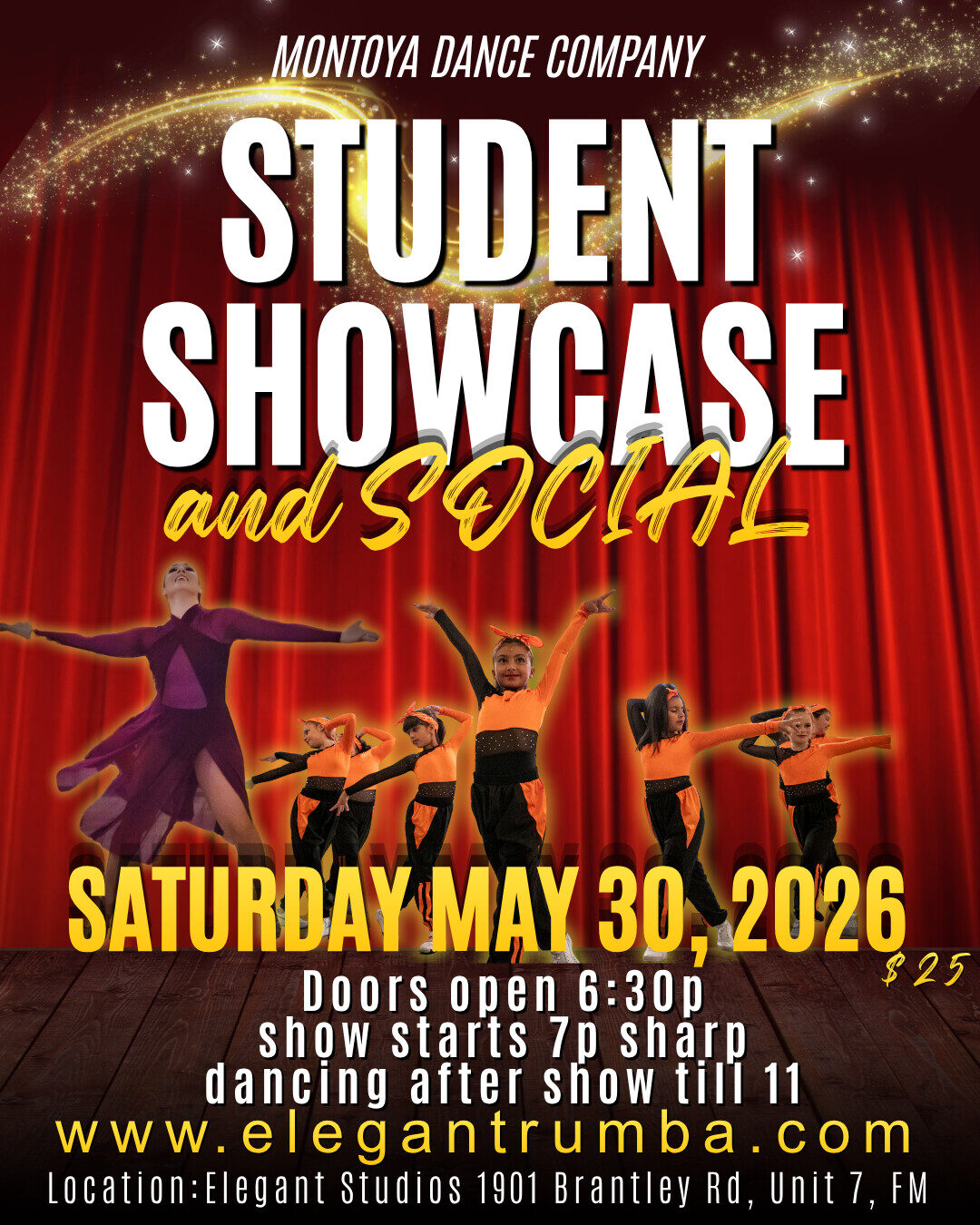 salsa showcase and social