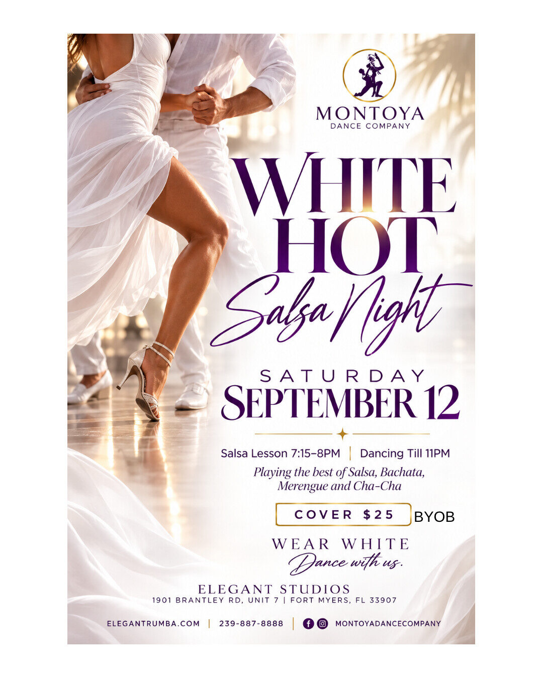 white hot latin night
